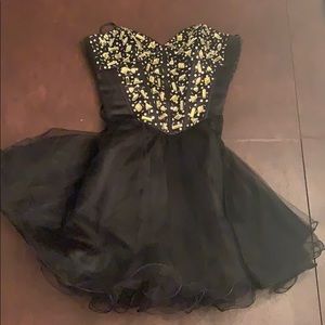 Black & Gold Dress